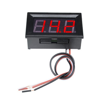 0.56\" Digital Voltmeter 3 Wires 0-100V DC LED Voltage Meter Red Green Blue Car Motorcycle Tester Detector Electronic Component