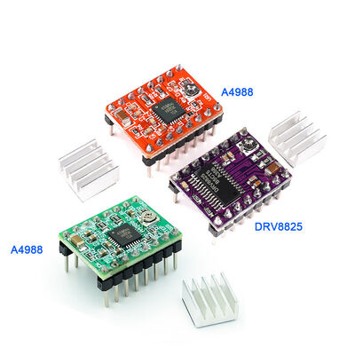 Reprap Stepper Motor Driver A4988/DRV8825 with Heat Sink for SKR V1.3/1.4 GTR V1.0 RAMPS 1.4/1.6 MKS GEN V1