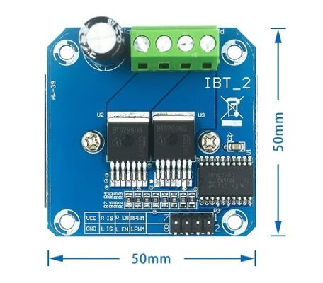 43A High-Power Car Motor Drive Module Intelligent Current Limiting Control Semiconductor Cooling Design