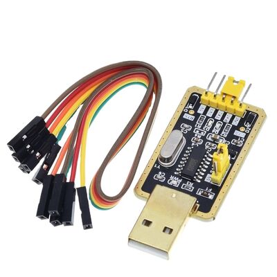 Rich Golden CH340G RS232 USB to TTL Module to Serial Port Nine Upgrade Small Board TTL Brush Line