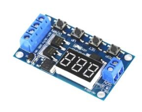 Dual MOSFET Trigger Loop Timing Delay Switch Board Glitch Protection 12V/24V Relay-Free Module