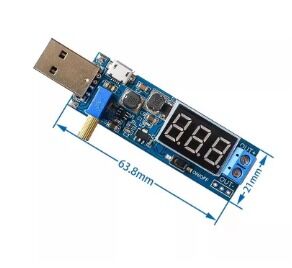 USB Input DC-DC Boost Module 3.3V/5V/9V/12V/24V Output Stable Power Supply Desktop Use