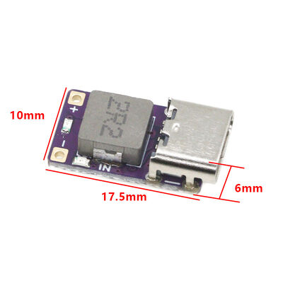 Mini Type-C 5V 2.4A Integrated Charge Discharge Module 3.7V 4.2V18650 Lithium Battery Power Electronic Components