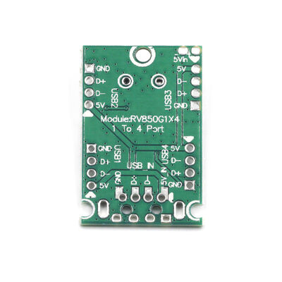 USB2.0 Industrial-Grade Expansion Module HUB Development Board 1 to 4 Interface Adapter Driver-Free for Kits