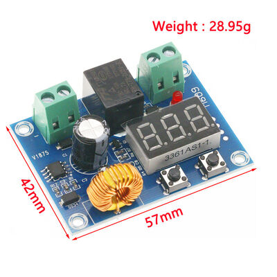 XH-M609 DC Voltage Protection Module Low Voltage Disconnection for Lithium Batteries Electronic Component