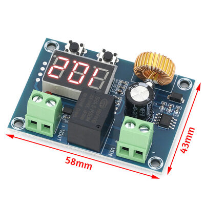 XH-M609 DC Voltage Protection Module Low Voltage Disconnection for Lithium Batteries Electronic Component