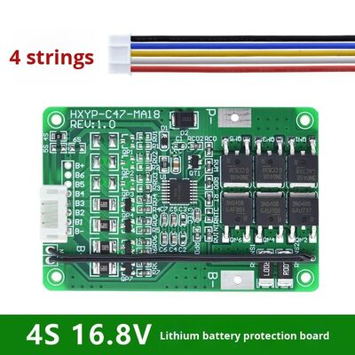 16.8V Lithium Battery Protection Board 4 Series 5/6/7 Series Working Overcurrent 18A Equalization Temperature Control Model