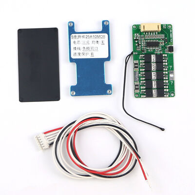 5S 18650 Battery Protection Board 15A/20A/25A Balanced Temperature Control High Current 18V Lithium Charging PCB Base PCBA