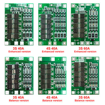 4S 14.8V/16.8V 20A Peak PCB Base Li-ion BMS PCM Battery Protection Board for 18650 Li Battery for Lithium LicoO2 Limn2O4