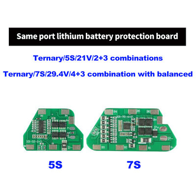 5A10A 7S BMS 18650 Li-ion Power Tools Solar LED Lighting Lamp Balanced PCB 5A 10A Protection Board Product Category PCB PCBA