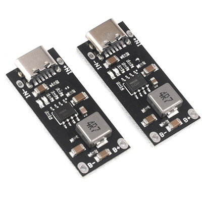 3A High Current Polymer Ternary Lithium Battery Charging Board Type-C Input Support 5V to 4.2V/4.35V with PCB Base Material