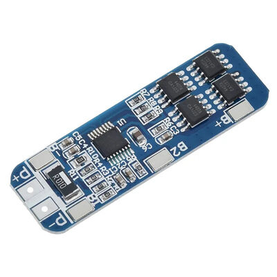 3S 10A BMS 18650 Lithium Battery PCB-Based Charge & Discharge Short Circuit Protection Circuit Board