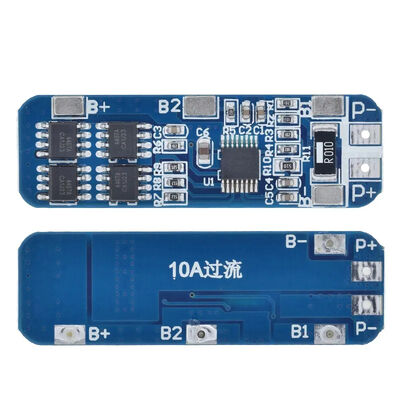 3S 10A BMS 18650 Lithium Battery PCB-Based Charge & Discharge Short Circuit Protection Circuit Board
