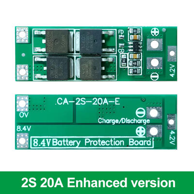CA-2S-20A-E Enhanced 8V 9V Li-ion Lithium Battery Charger PCB PCBA 20A Current Drill Motor Lipo Cell Module BMS Protection Board