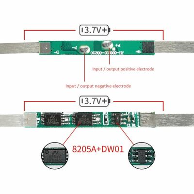 Li-Ion Battery Protection Board BMS 1S 2-3A/5-6A PCB Protection Board for 3.7V 18650 BMS Lithium Battery Protection