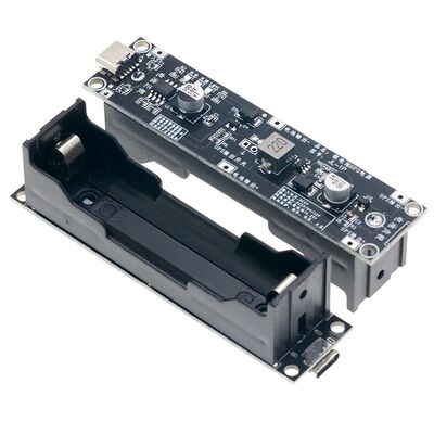 Type-C 15W 3A 18650 Lithium Battery Charger Module DC-DC Step Up Booster Fast Charge UPS Power Supply / Converter 5V 9V 12V