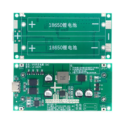 Type-C 15W 3A 18650 Lithium Battery Charger Module DC-DC Step Up Booster Fast Charge UPS Power Supply / Converter 5V 9V 12V