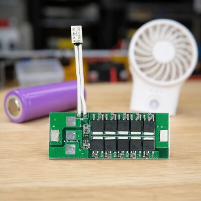 1S 20A 3.7V BMS Lithium Battery Protection Board 18650 Li-ion Lipo Battery PCM PCB Module with Charging Short Circuit Protection