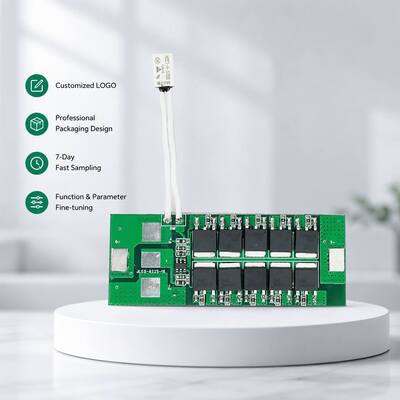 1S 20A 3.7V BMS Lithium Battery Protection Board 18650 Li-ion Lipo Battery PCM PCB Module with Charging Short Circuit Protection