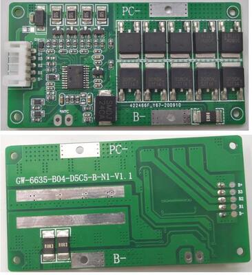 Lifepo4 Bms 4s 12v 5A 10A 15A 20A 30A BMS Board Battery Management System with Balance for Lithium Battery Pack