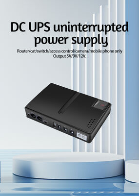 DC1018P 18W Uninterruptible Power Supply (UPS) for Router Modem CCTV Security Camera AC DC Configurable Power Source