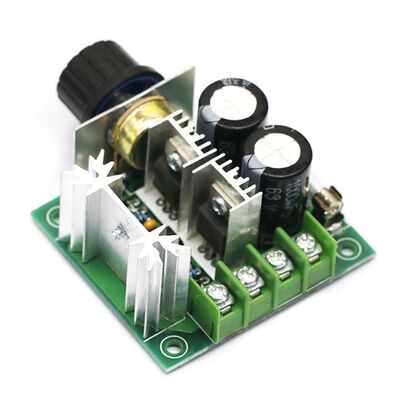 10A 50V Auto PWM Speed Regulator Power Supply Module DC 12V 24V 30V 40V 13KHZ Governor Generator Parts Accessories