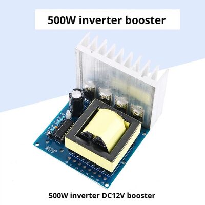 DC-AC Boost Board DC 12V to AC 18V 220V 380V Square Wave 500W High Power Inverter Module
