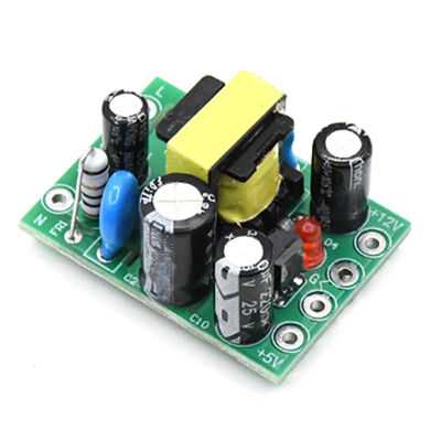 Switching Power Supply Module AC-DC Isolated PCB Board Universal 110-220V Input Dual Output 12V 0.5A + 5V Compact