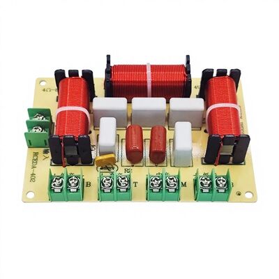 Four-Way Frequency Divider - High, Medium, Two Low Audio Crossover, No-Solder Home Speaker Modification