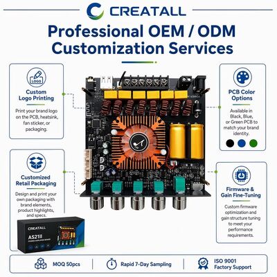 2.1 Saluran Dual TPA3255 Bluetooth 5.1 Amplifier Board Audio Amplifier Module 220W+220W+350W