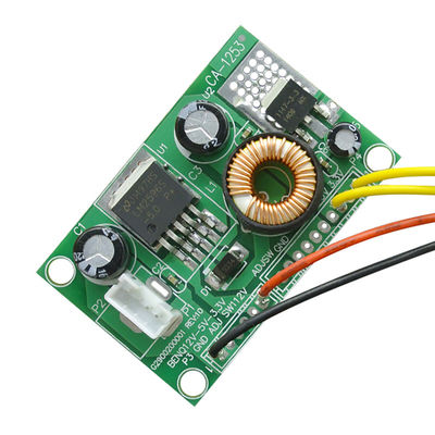 CA-1253 12V hingga 5V hingga 3.3V LCD Power Supply Board Voltage Conversion Module With Wire DC-DC Step-Down Power Supply Module