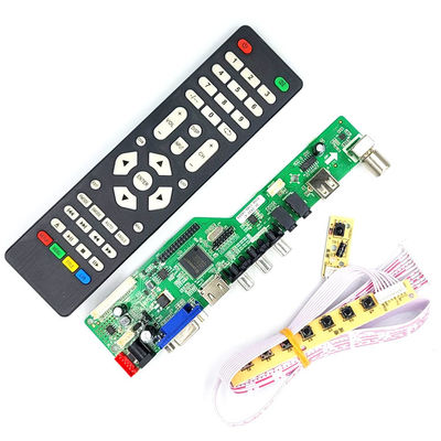 LCD TV Motherboard T.HU6710.03C Mengganti T.HD8503.03C LCD TV Controller Driver Board