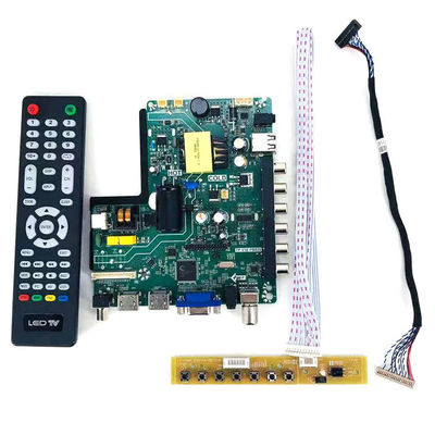 32 inci FHD LED TV Mainboard Firmware 1920*1080 Inbult TP.V56.PB826 Untuk Televisi LG