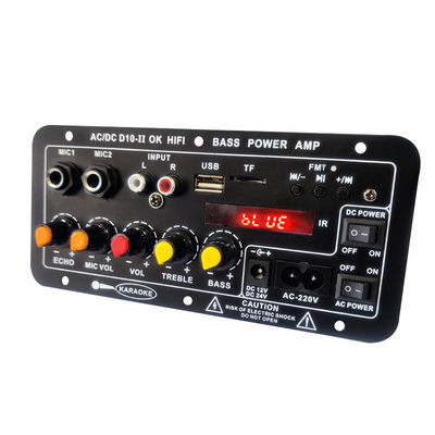 Amplifier Board Audio Module 40W Bluetooth 5.0 Dual Microphone Input untuk Subwoofer dan Audio Mobil
