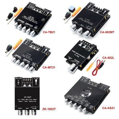 ZK-502L ZK-502MT ZK-MT21 ZK-TB21 ZK-AS21 ZK-1002T BT Amplifier Board 2.0 2.1 Saluran