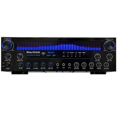 AV-8000SW Premium Edition 2200W Professional Ultra-High Power 7.1 Channel Home Theater Receiver Amplifier Eksklusif BT Wireless