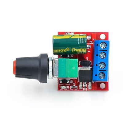 CA-555 Mini 5A PWM Max 90W DC Motor Speed Controller Module 3V-35V Control Switch LED Dimmer Motor Driver Boards Modul