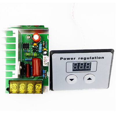 4000W SCR Tegangan Power Regulator AC 220V Electric Motor Speed Controller Board DC DC Converters Modul Pasokan Listrik